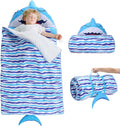 Thick Toddler Nap Mat with Pillow - Cozy Lightweight Sleeping Bag