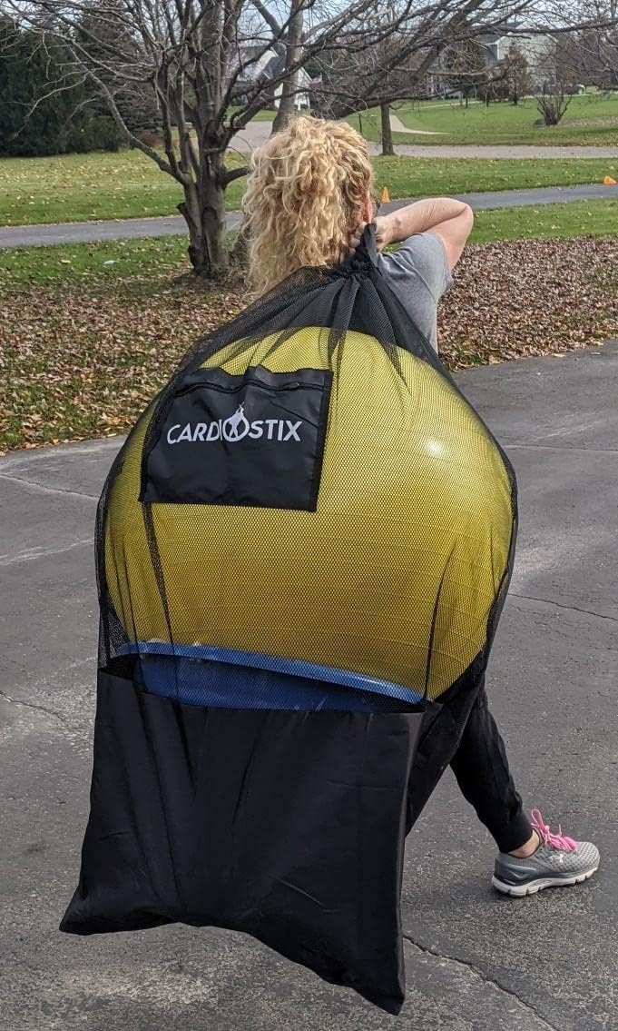 CardioStix Bucket Ball Hauler for Cardio-Drumming Fitness
