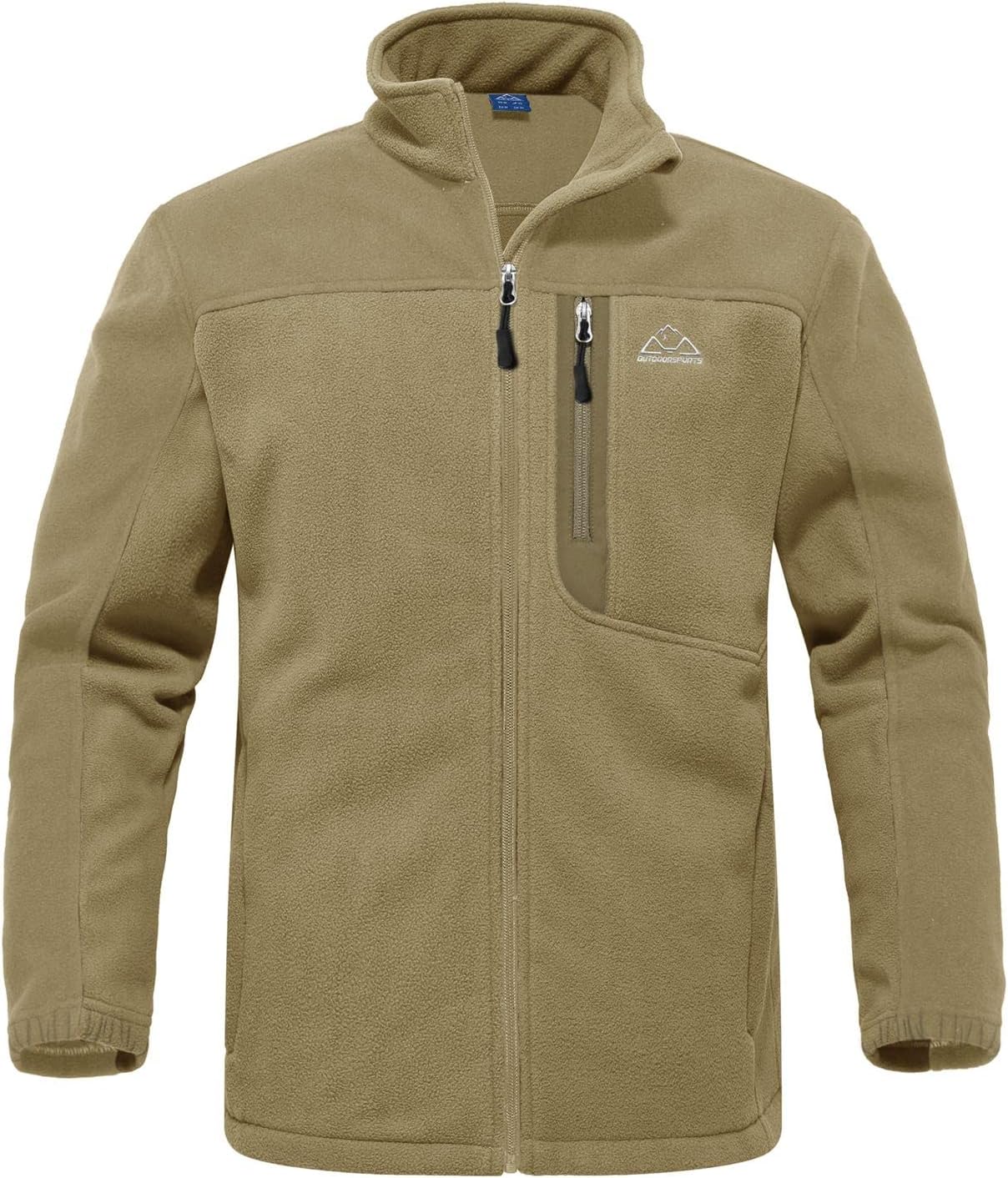 Rdruko Men's Fleece Jackets for Outdoor Hiking and Winter Wear