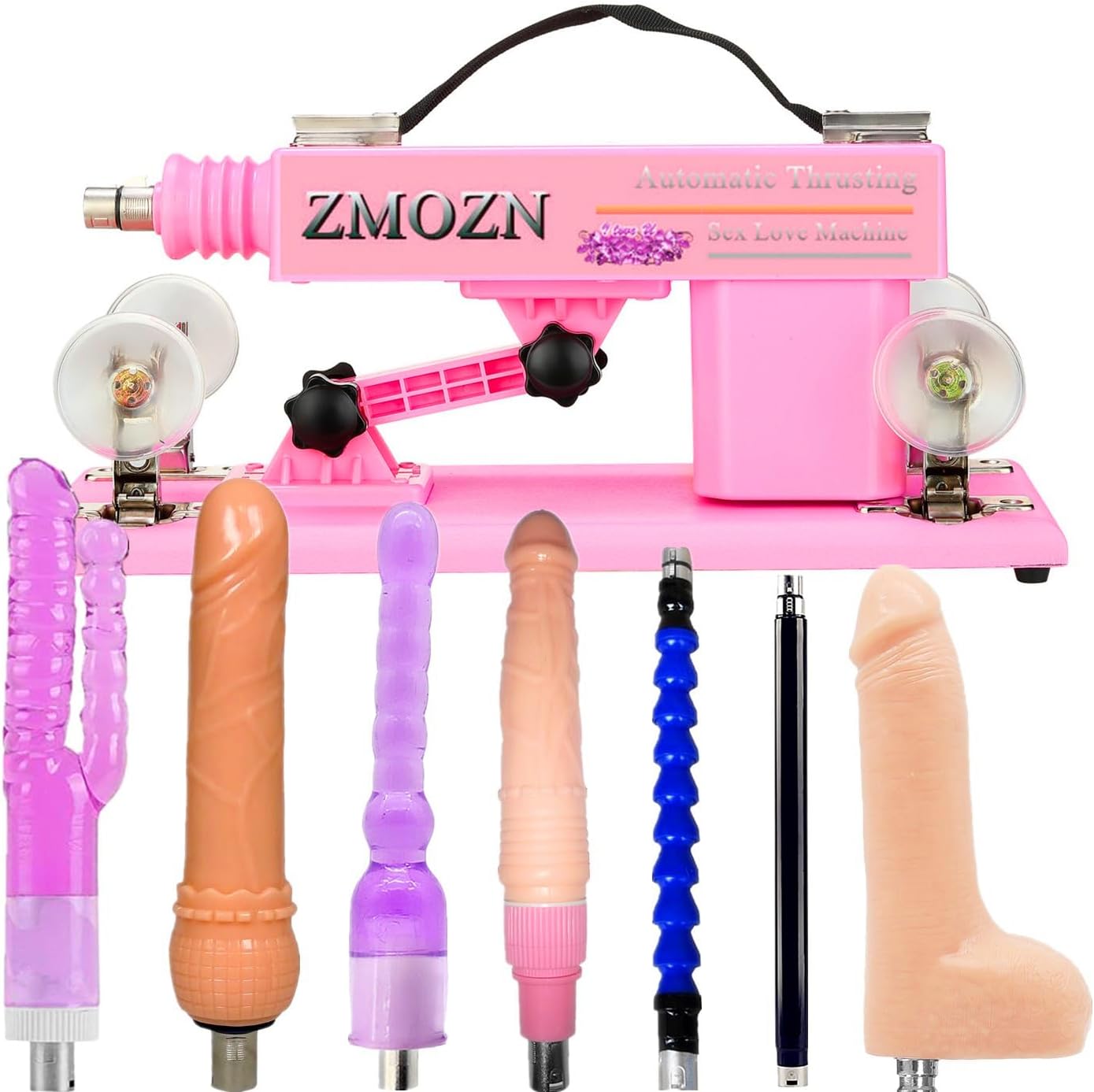 Automatic Sex Machine with Thrusting Dildo for Hands-Free Pleasure