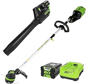 Greenworks Pro 80V Cordless Brushless String Trimmer and Blower