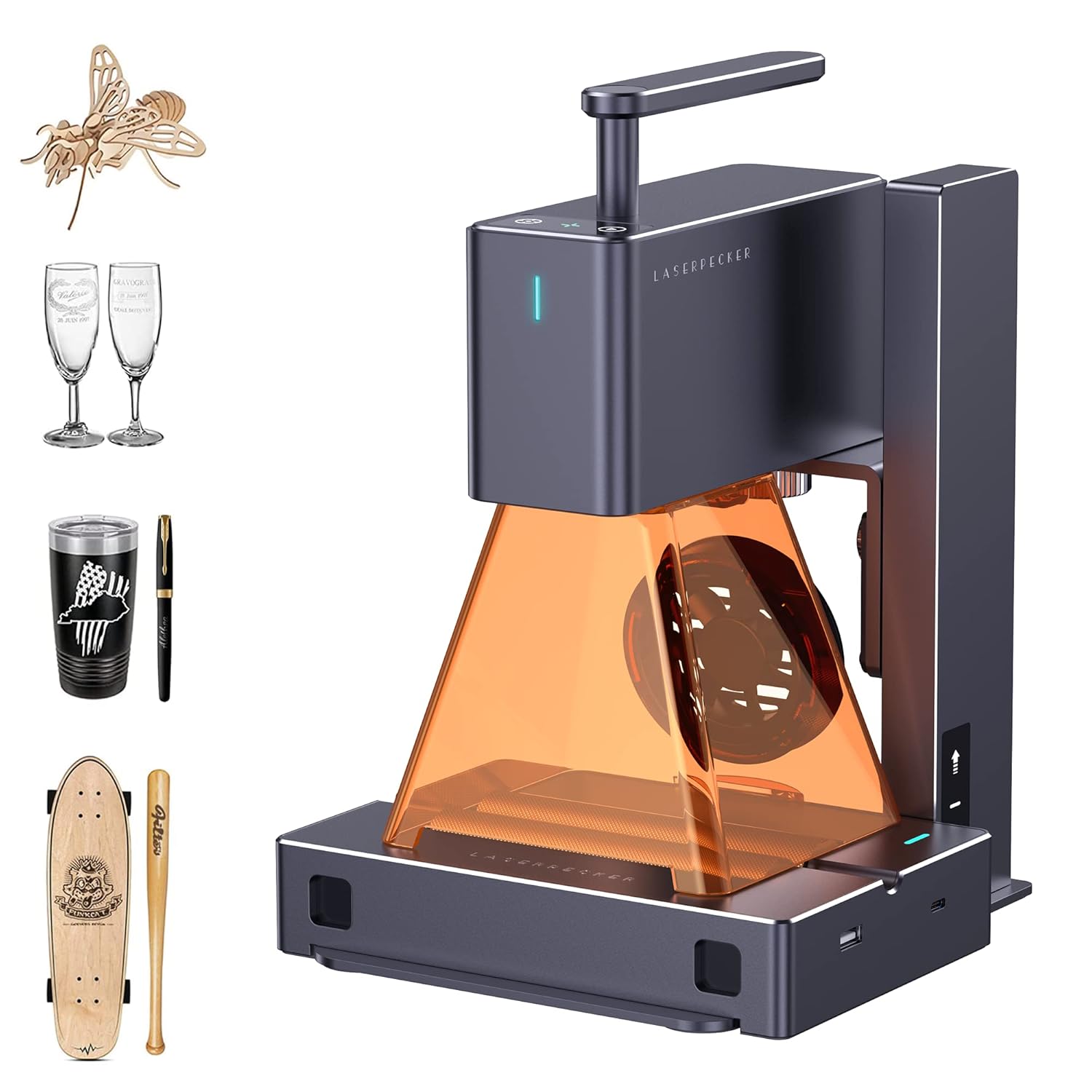 LaserPecker LP2 Laser Engraver: Portable Handheld Engraving Machine