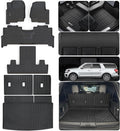 Floor Mats & Cargo Liners & Backrest Mat for 2018-2024 Ford Expedition