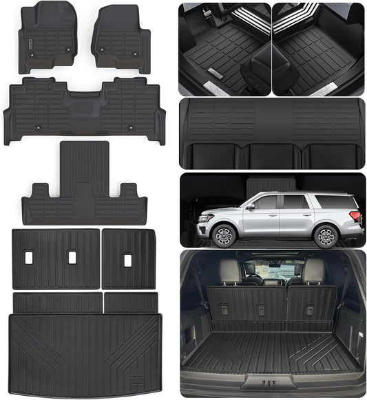 Custom Fit Floor Mats & Cargo Liners for 2018-2024 Ford Expedition