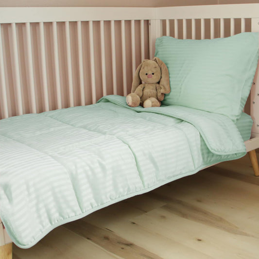 ZPECC Toddler Bedding Set - Hypoallergenic Baby Crib Set