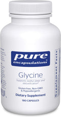 Pure Encapsulations Glycine - Supports Restful Sleep & Liver Detox