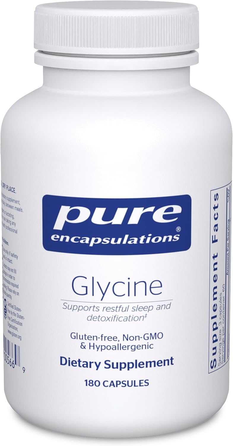 Glycine Liver Detox Supplement for Restful Sleep & Health