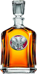 Heritage Pewter Elephant Capitol Decanter - 24 OZ Whiskey Decanter
