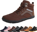 Womens Mens Winter Barefoot Boots Wide Toe Box - Warm Zero Drop