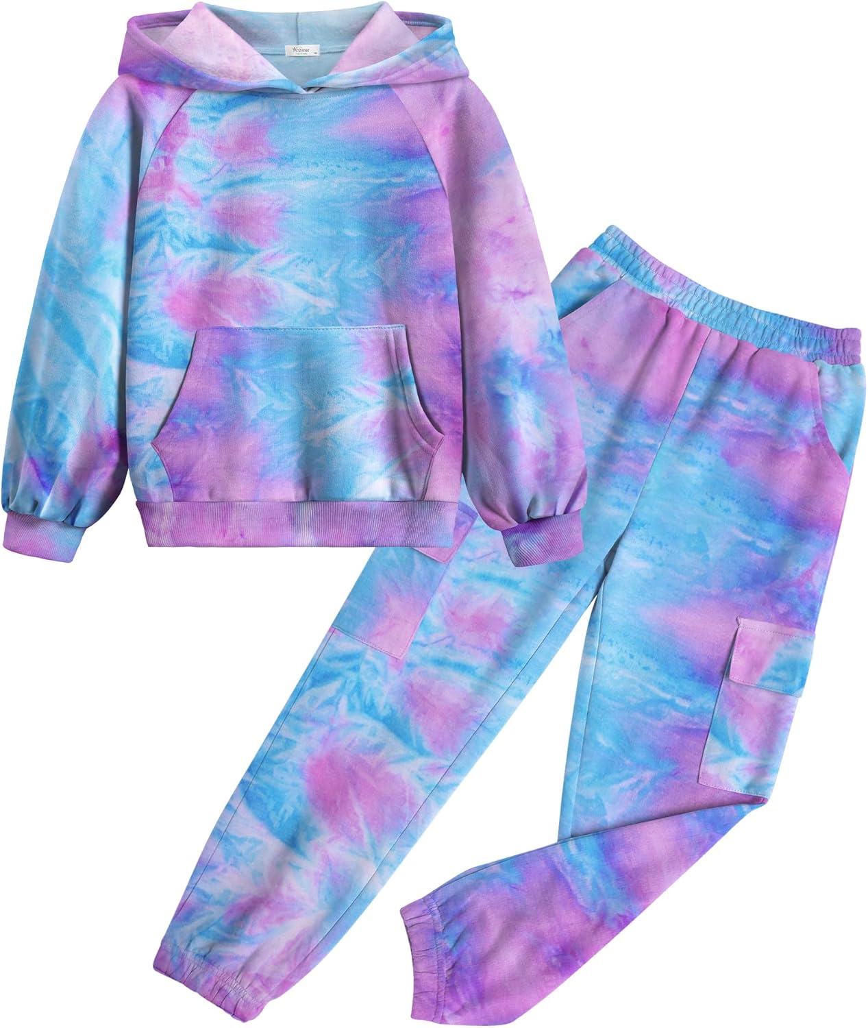 Arshiner Girls Tie Dye Sweatsuits for Stylish Comfort and Fun