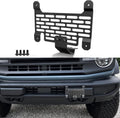 Bronco Front License Plate Holder Mount for 2021-2024 - Bolt-On Fit