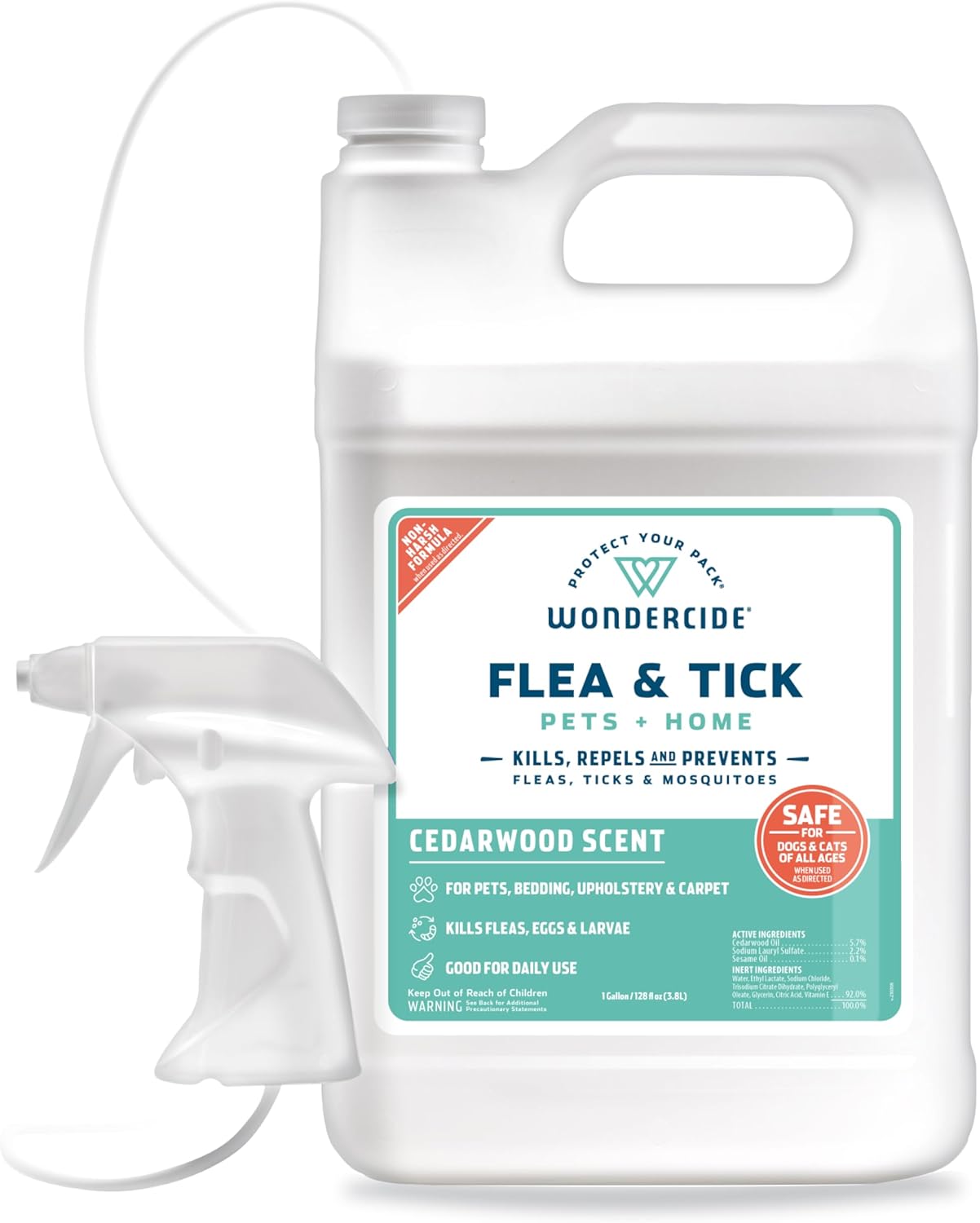Wondercide Flea, Tick & Mosquito Spray for Dogs and Cats
