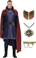 CICOCI Men's Unique Jumpsuit Cape for Cosplay and Costume Parties