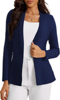 Women's Long Sleeve Cardigan Open Front Sweater for Everyday Style