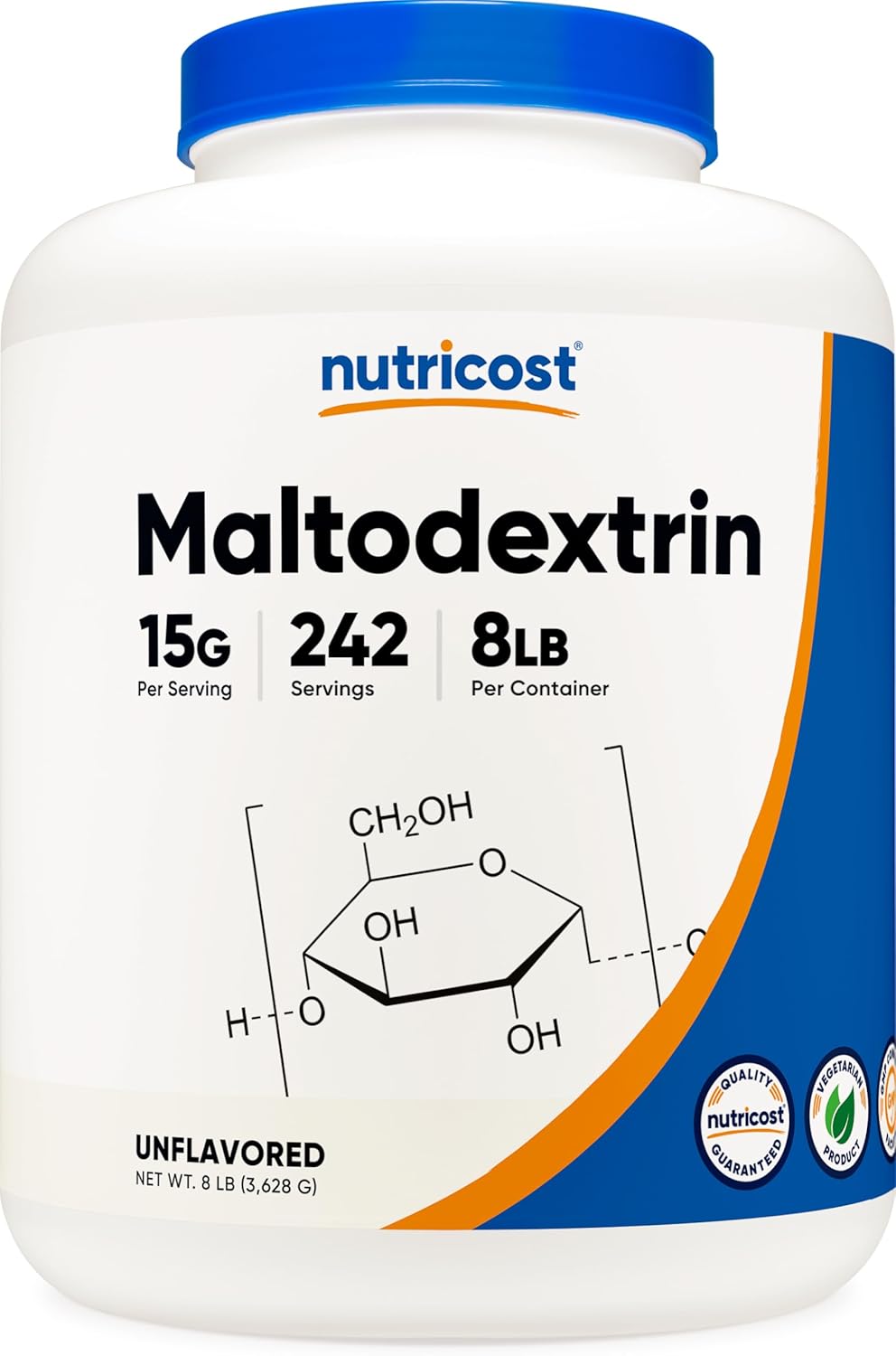 Nutricost Maltodextrin Powder - Pure Gluten Free Carbohydrate