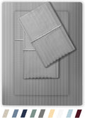 Feather & Stitch 500 TC Split King Sheet Set - Hotel Feel, Deep
