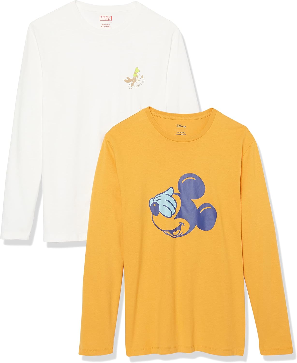 Disney Marvel Star Wars Men's Long-Sleeve T-Shirts Pack of 2