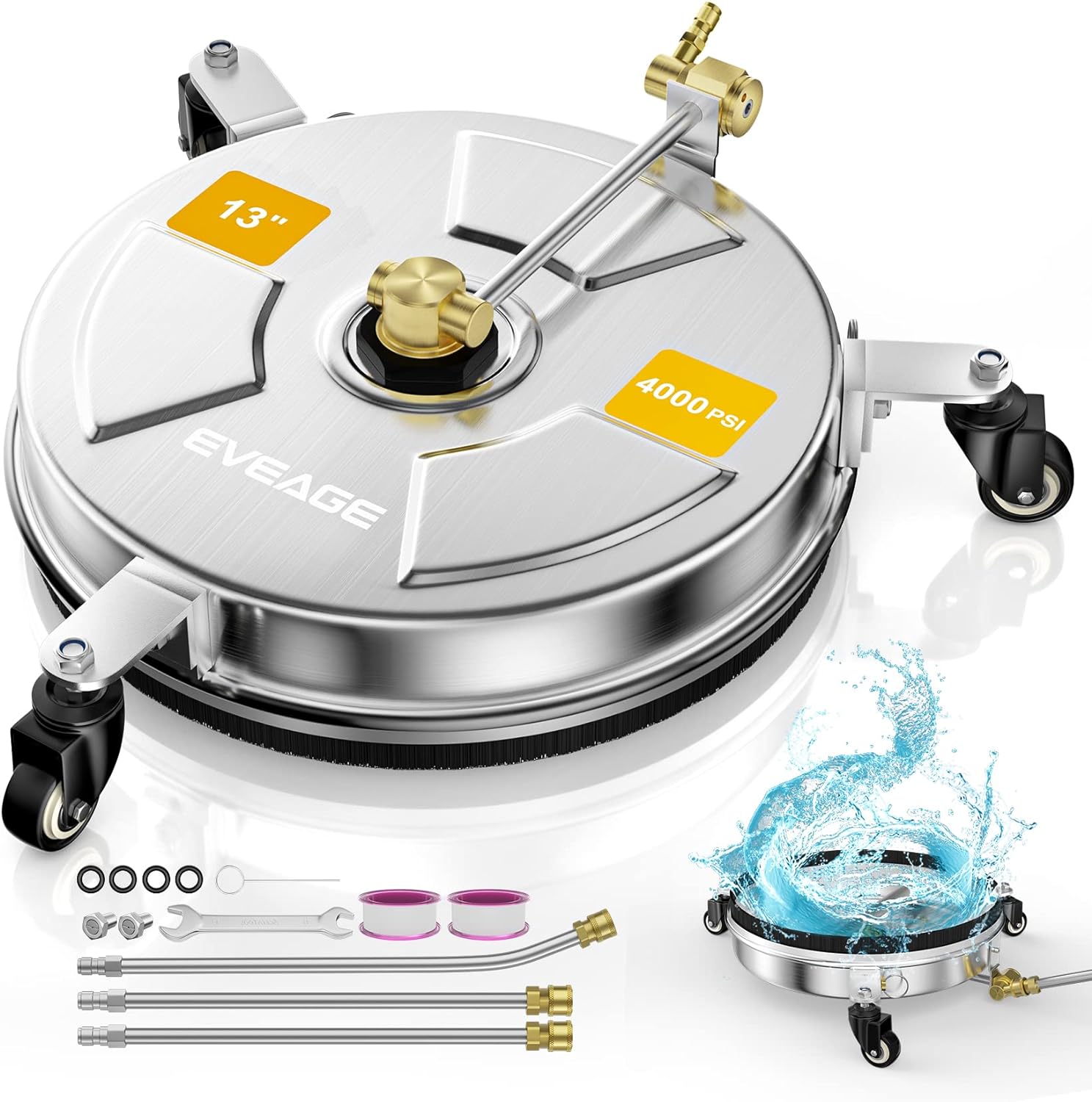 EVEAGE 13 2-in-1 Undercarriage Cleaner