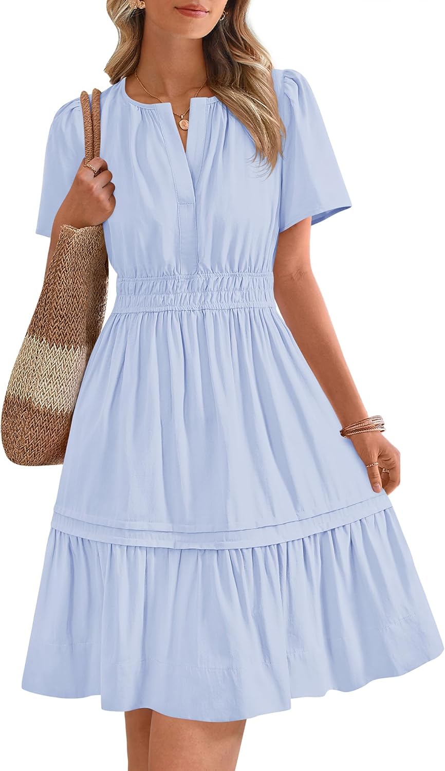 Stylish Women's Casual Sundress for Summer and Spring Events