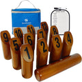 Wooden Throwing Game Set for Family Fun and Outdoor Activities