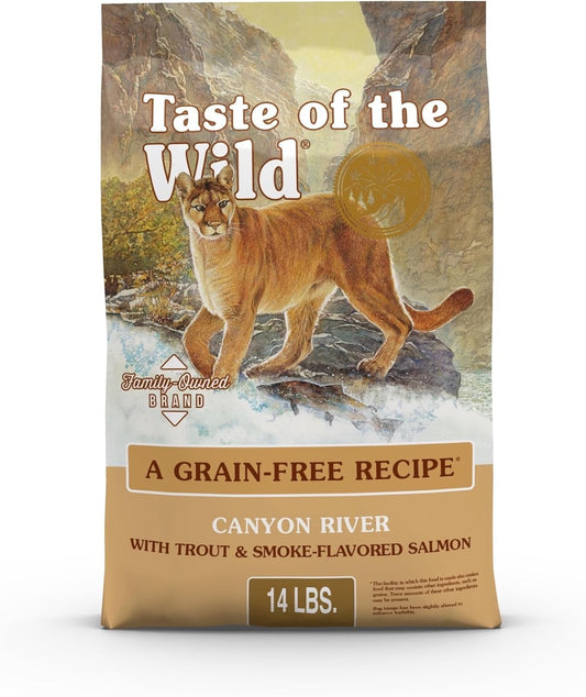 Taste Of The Wild Canyon River Grain-Free Dry Cat Food Review