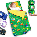 Extra Large 55in x 35in Toddler Nap Mat with Removable Pillow - Thick