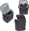 Navitech Black Protective Portable Handheld Binocular Case - Travel