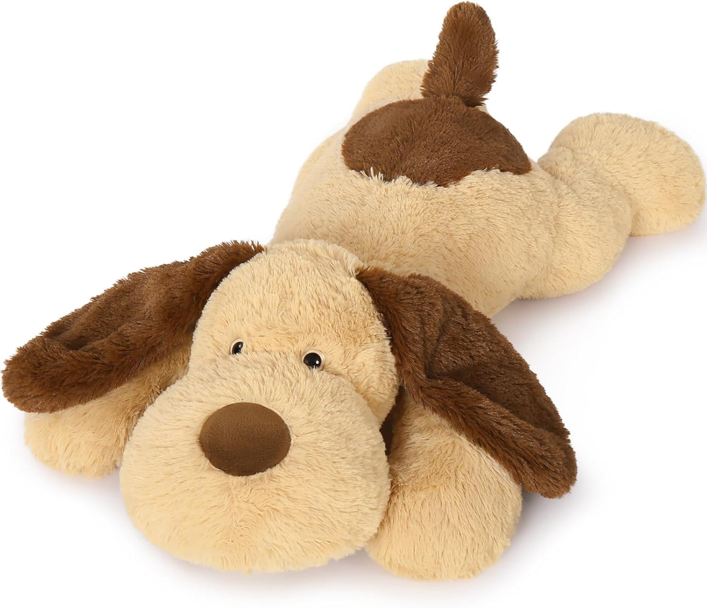MorisMos 32inch Weighted Dog Plush for Comfort and Relaxation