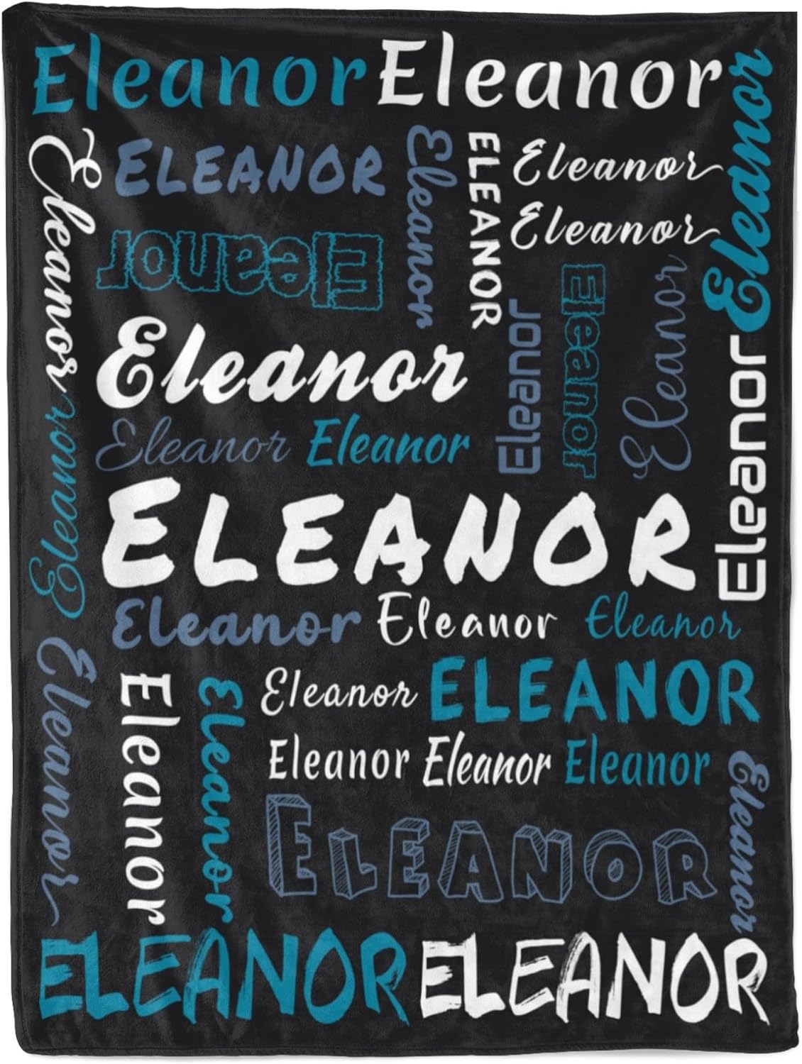 Custom Name Blankets for All Ages - Soft & Personalized