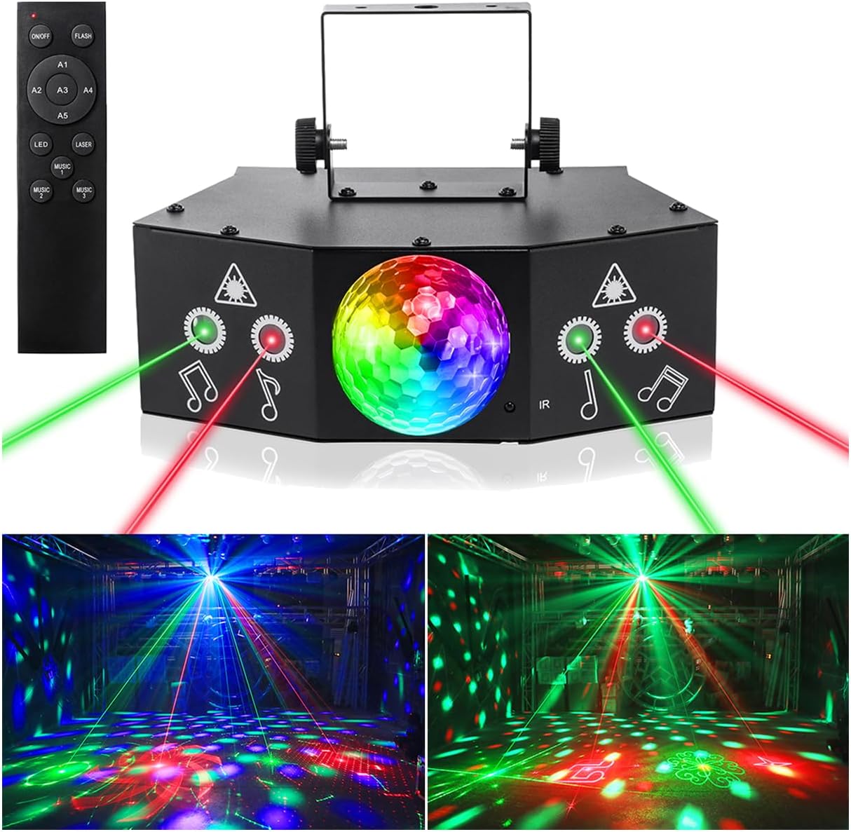 DJ Disco Ball Party Lights with DMX512 for Ultimate Fun