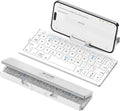 Foldable Bluetooth Keyboard with Magnetic Stand - Compact Rechargeable