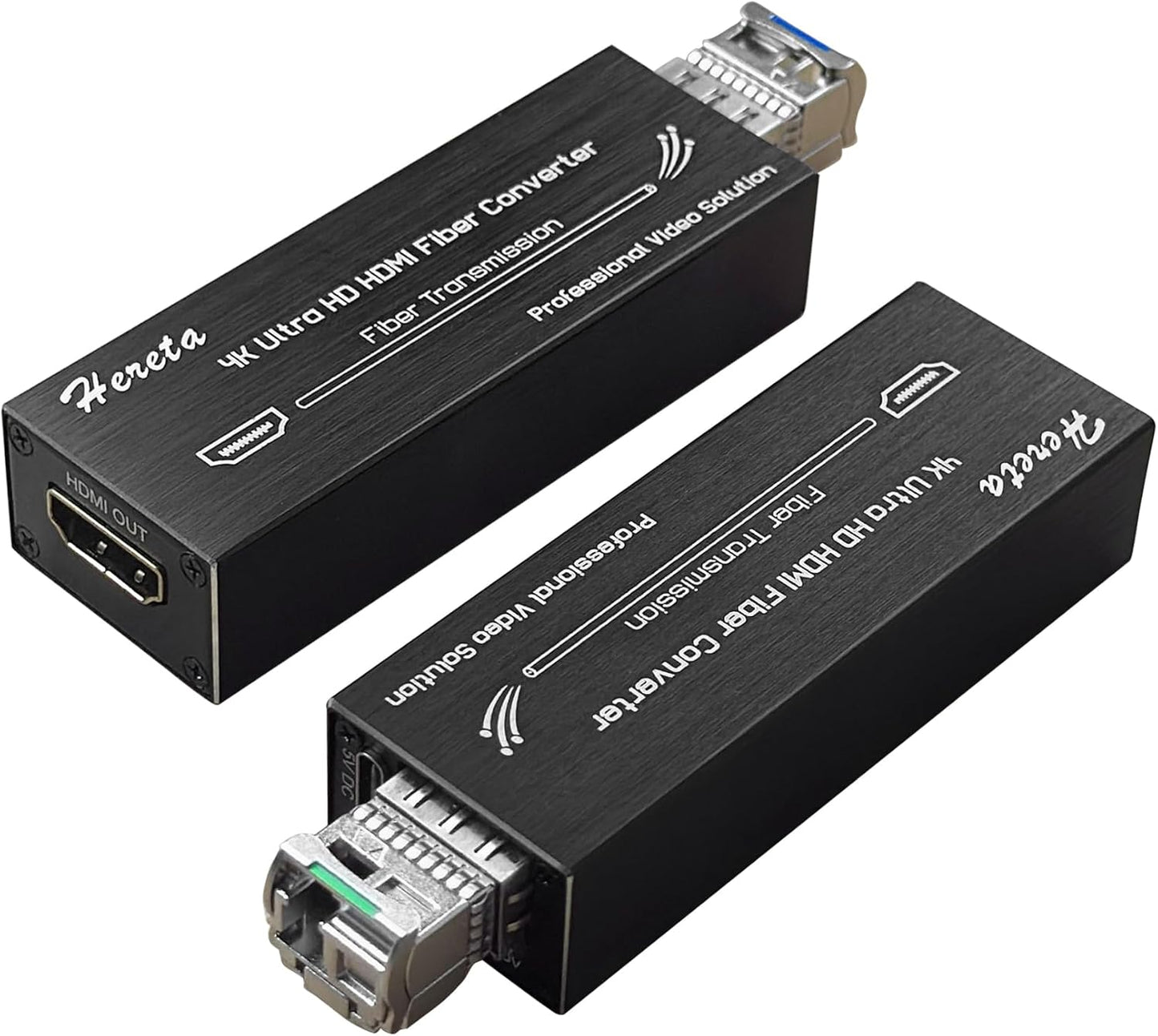 Mini 4K HDMI to LC Fiber Extender for Uncompressed Video