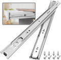 Full Extension Ball Bearing Drawer Slides 10 Pair 20 in - Smooth 100