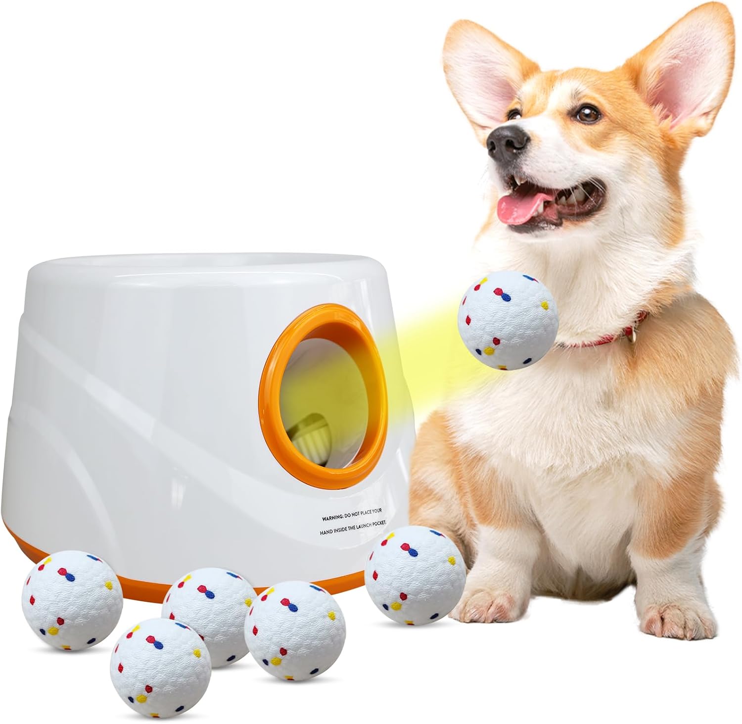 Automatic Ball Launcher for Dogs - Perfect for Small Dogs