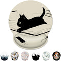 Kawaii Black Cat Mouse Pad: Wrist Pain Relief