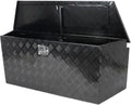 EASYBERG 49 in Heavy Duty Aluminum Trailer Tongue Tool Box - Lockable