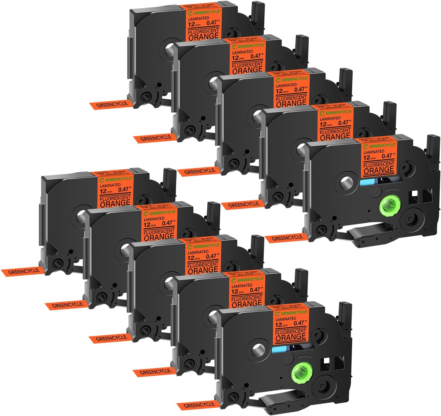 GREENCYCLE Compatible TZ TZe B31 Label Tape for Ptouch Printers
