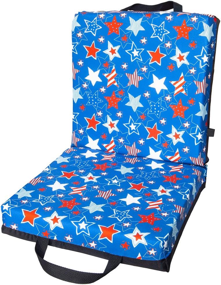 Star Pattern Double Cushion Black for Ultimate Comfort and Style
