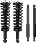 YITAMOTOR Front Complete Strut Rear Suspension Shocks Compatible