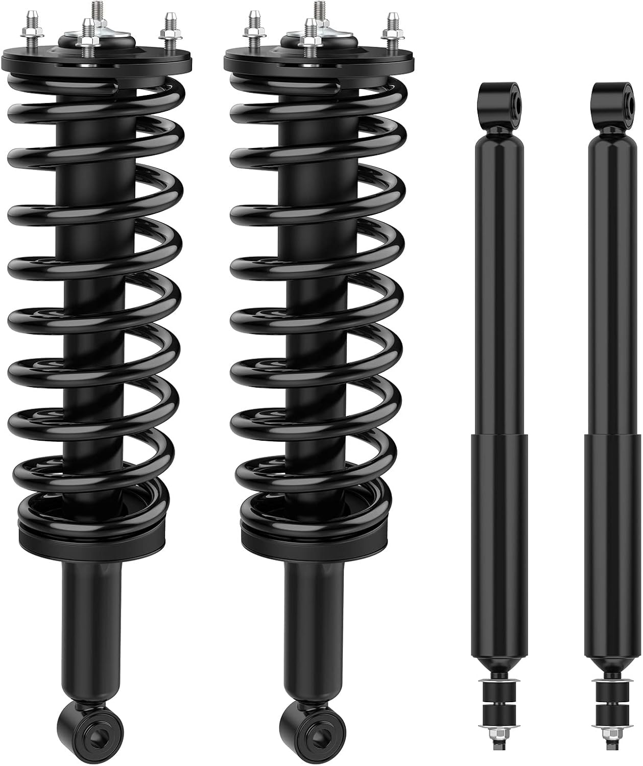 YITAMOTOR Front Complete Strut Rear Suspension Shocks for Tundra