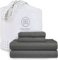 Threadmill 100% Cotton King Sheets Set - Soft Breathable 4 Pc