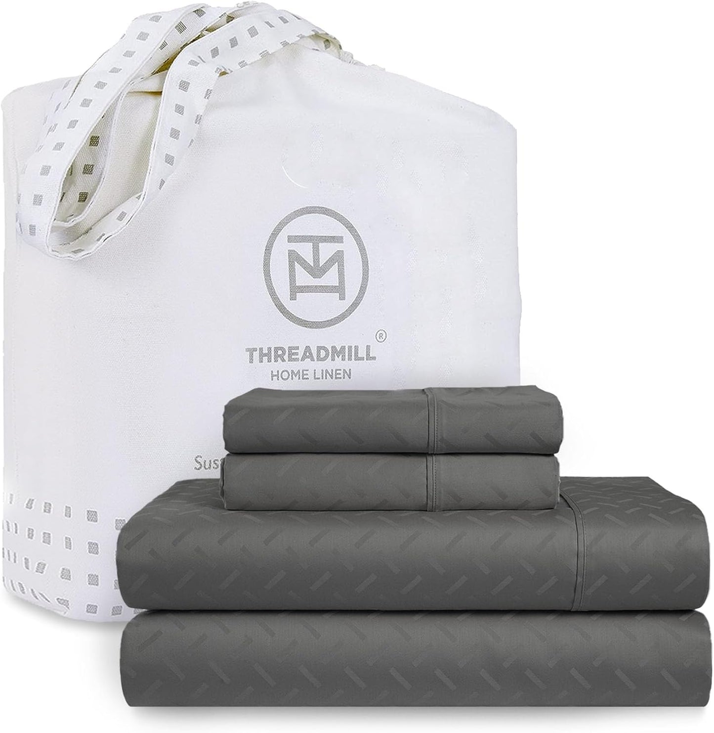 Threadmill Cotton Twin XL Sheet Set for Ultimate Comfort