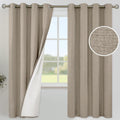 YoungsTex 100% Blackout Curtains for Bedroom and Living Room
