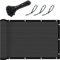 Fence Privacy Screen 6ft x 25ft Heavy Duty Dark Grey - Durable Outdoor