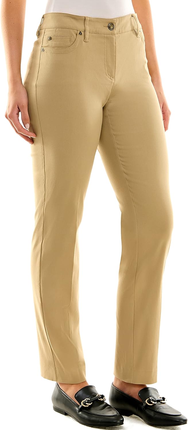 Zac & Rachel Women's Millennium Fabric Pant for Effortless Style