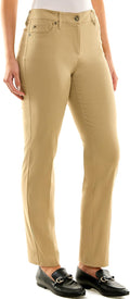 Millennium Fabric Pant - Straight Slim Stretch Pant for Work & Travel