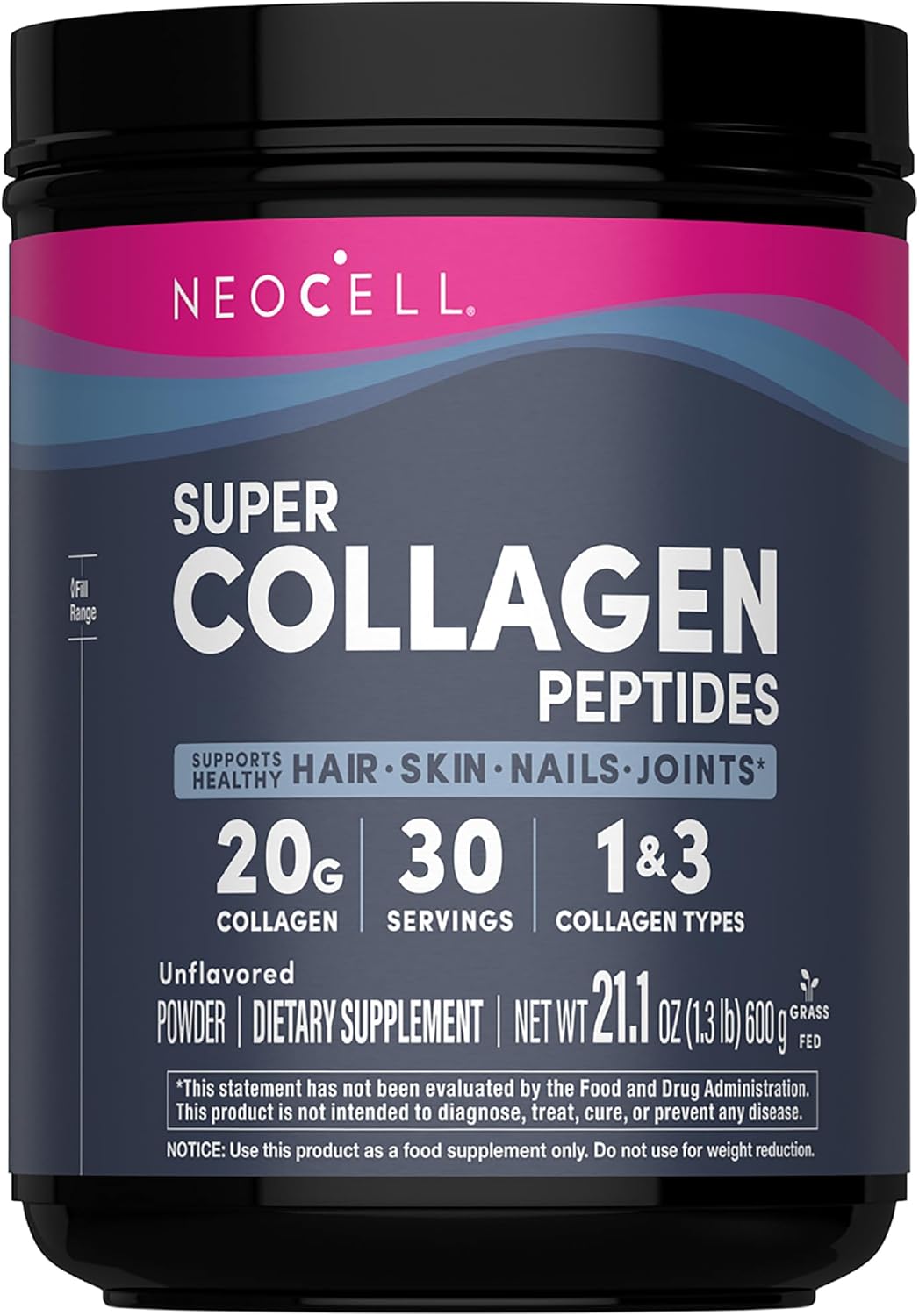 NeoCell Super Collagen Peptides Powder for Skin and Joint Health