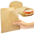 Fit Meal Prep 1000 Pack Paper Sandwich Bags 7 x 6 - Greaseproof Value