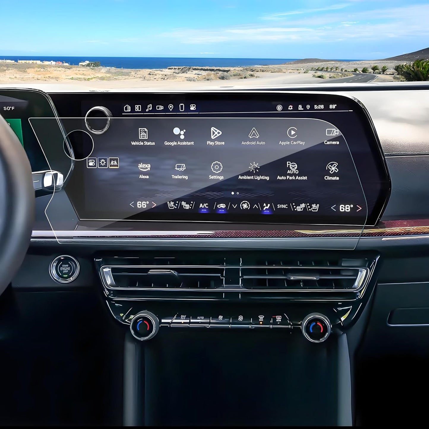 Anti-Glare Matte Screen Protector for 2024-2026 Chevy Traverse