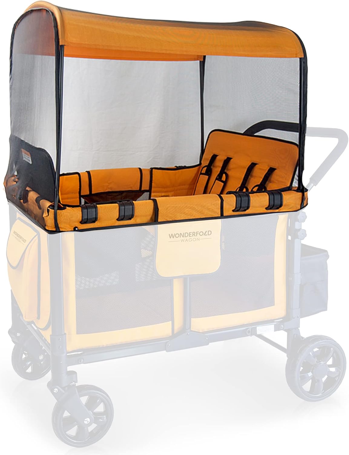 WONDERFOLD Mosquito Net for Stroller Wagon with Easy Access